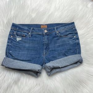 MOTHER Jean Shorts